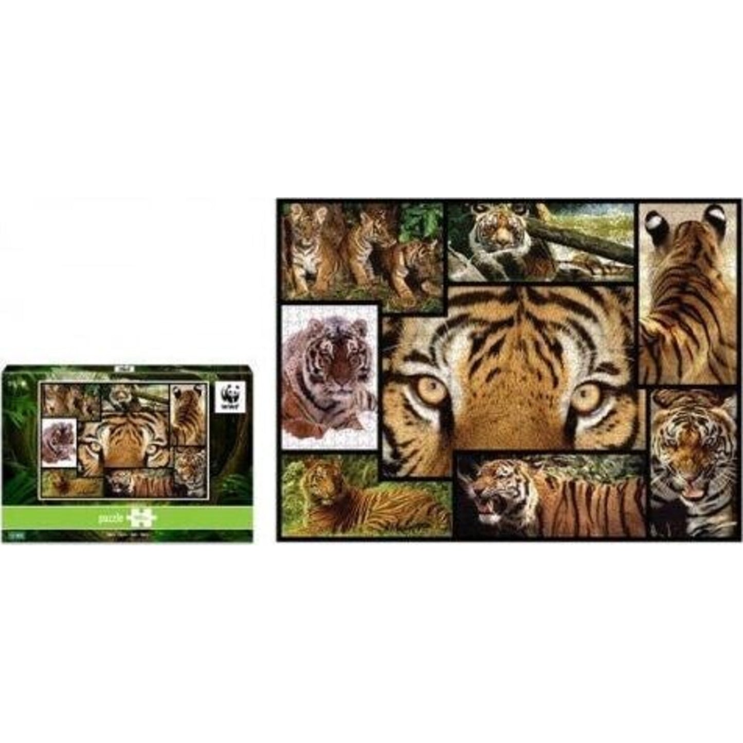 WWF WWF 1000 Piece Puzzle Tigers | Aster & Ruby