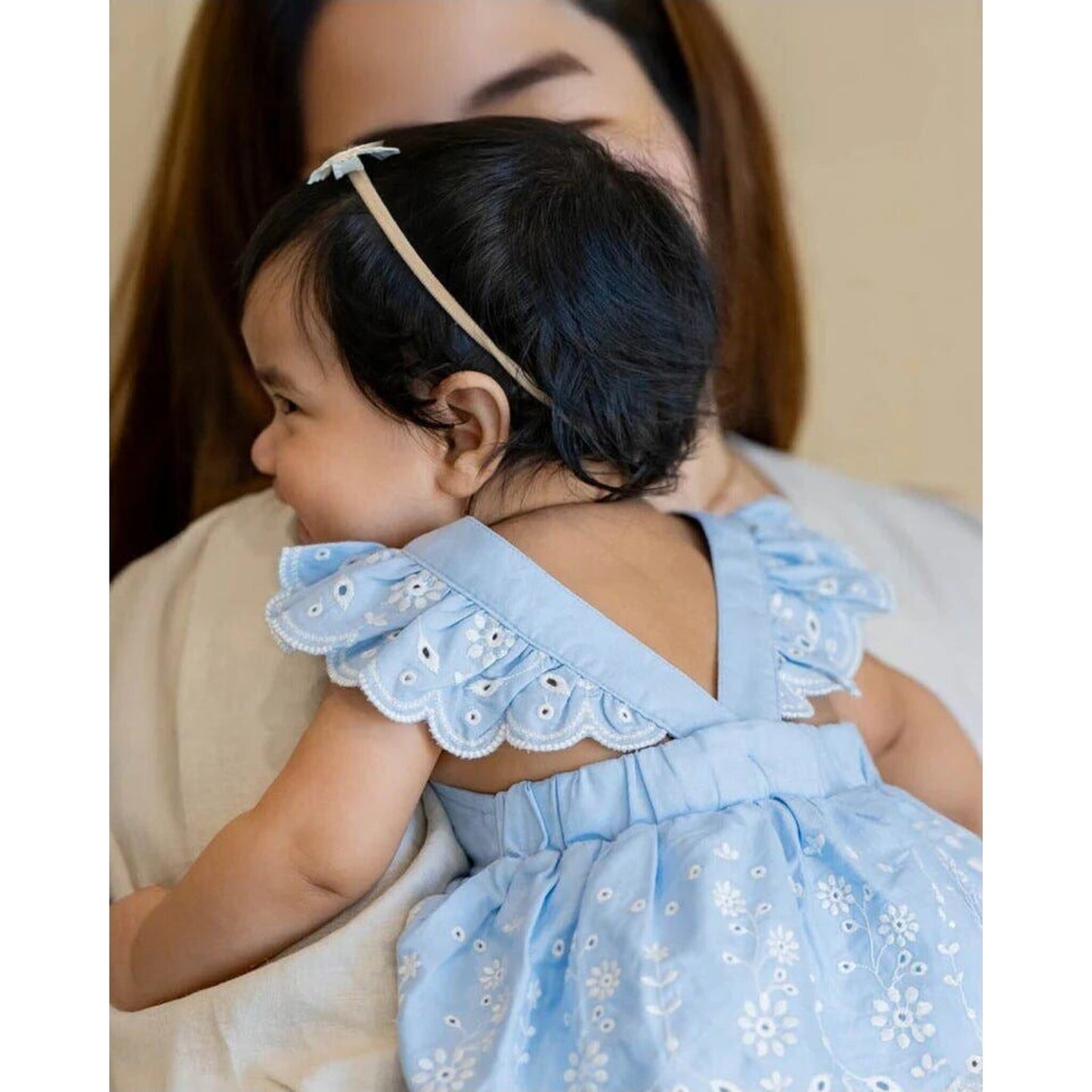 Minihaha Zara Embroidered Overlay Dress | Aster & Ruby