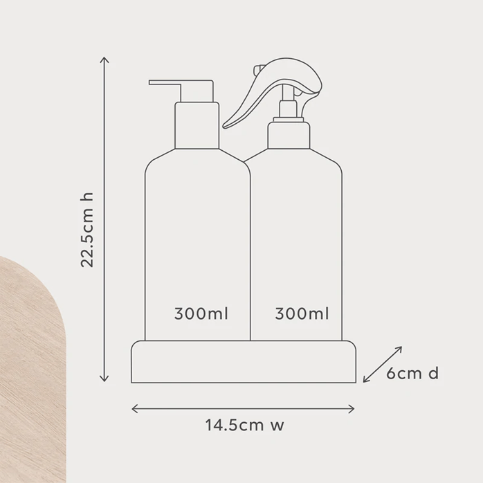 Kitchen Duo Bench Spray & DW Liquid - Aster & Ruby