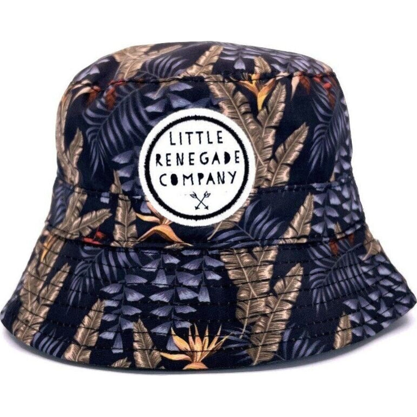 Little Renegade Company Reversible Bucket Hat Kahuna | Aster & Ruby