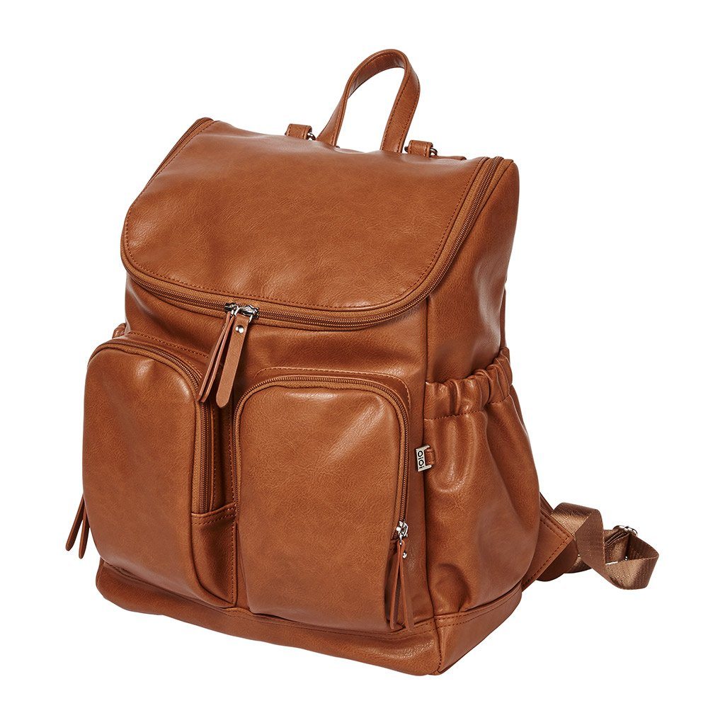 Signature Nappy Backpack - Tan - Aster & Ruby