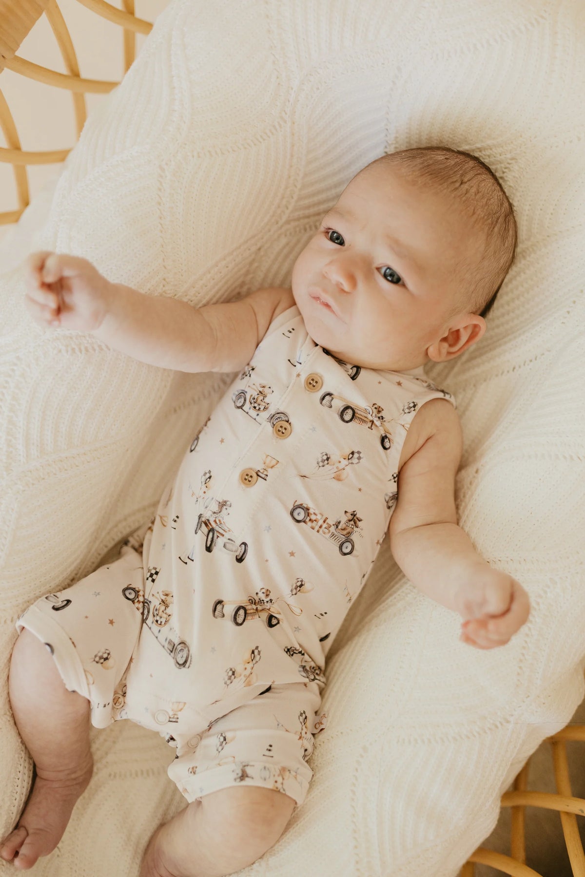 Pup Racer - Sleeveless Romper