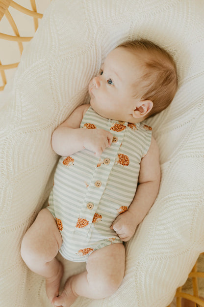 Forest Friends - Button-up Romper