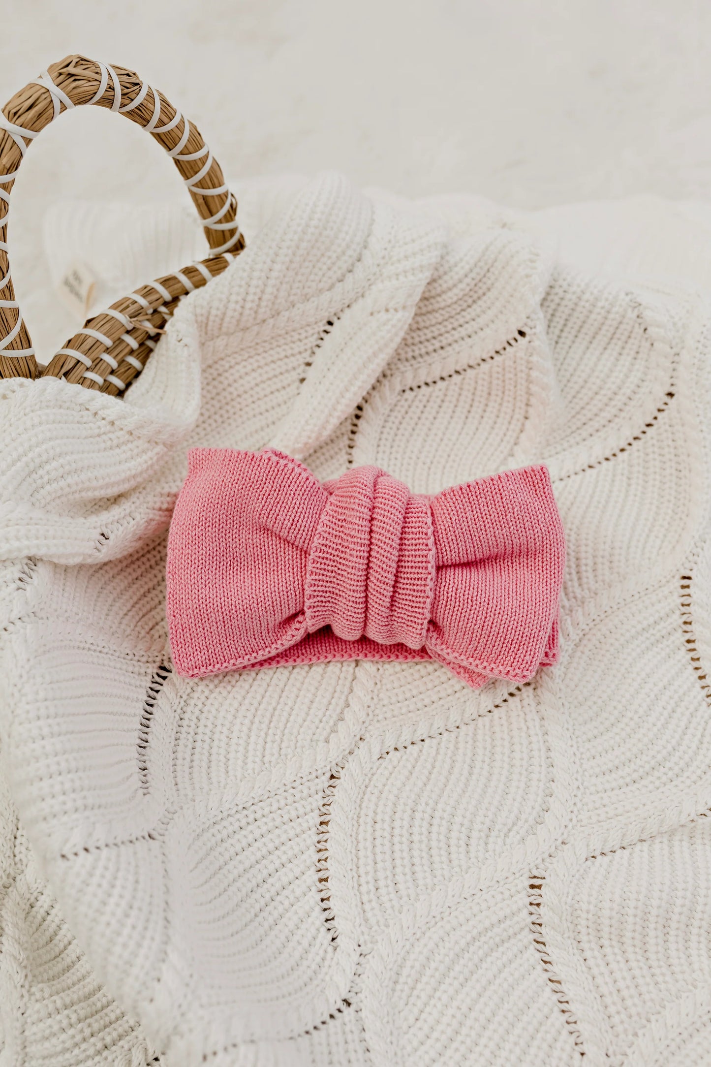 Oversized Top Knot | Rosewater