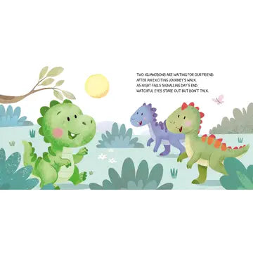 Board Book - Glow-in-The-Dark - Dinosaurs