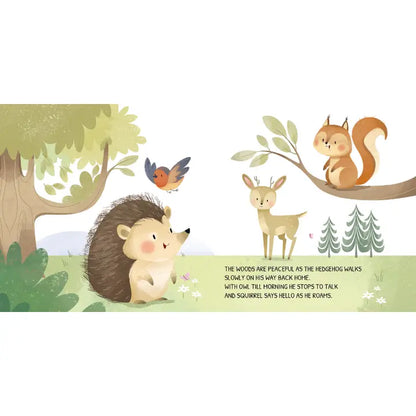 Board Book - Glow-in-The-Dark - the Woodland