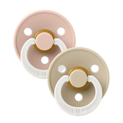 Pacifier Round GLOW 2pk