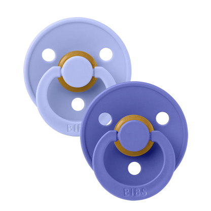 Colour Pacifier Round 2pk