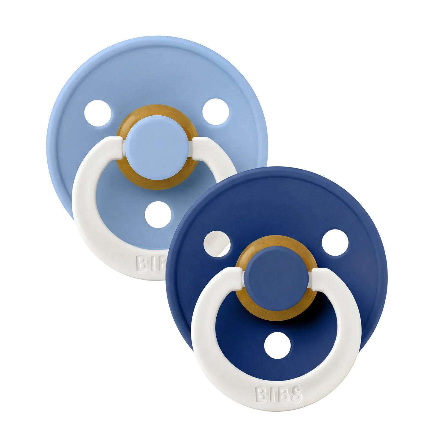 GLOW Pacifiers 2 Pack - Sky Blue/Cornflower