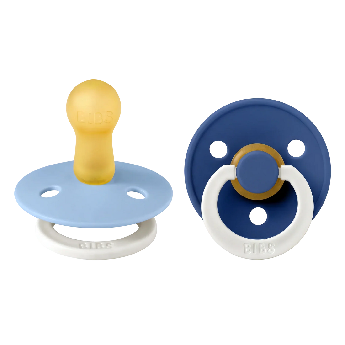 GLOW Pacifiers 2 Pack - Sky Blue/Cornflower
