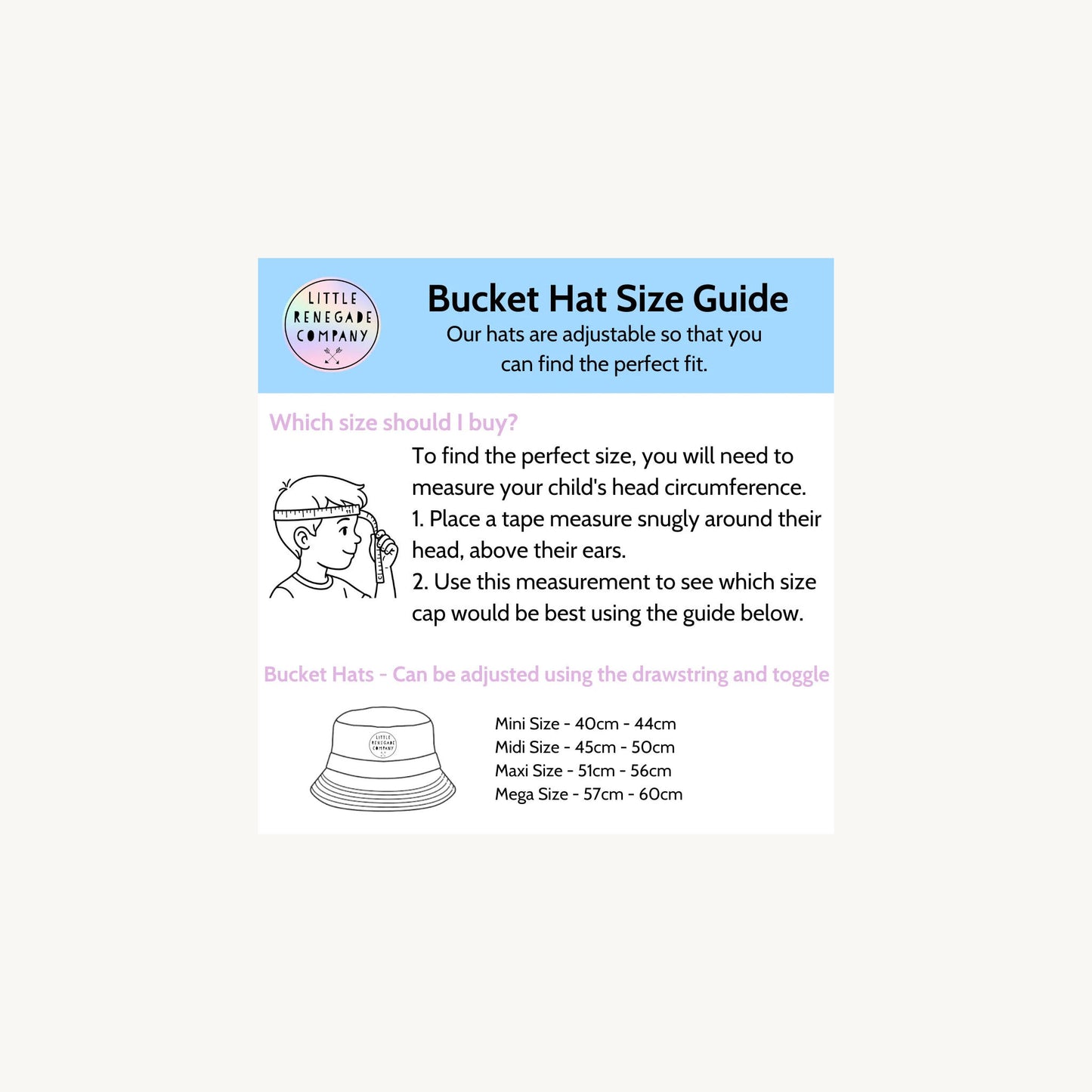 Little Renegade Company Reversible Bucket Hat Meadow | Aster & Ruby