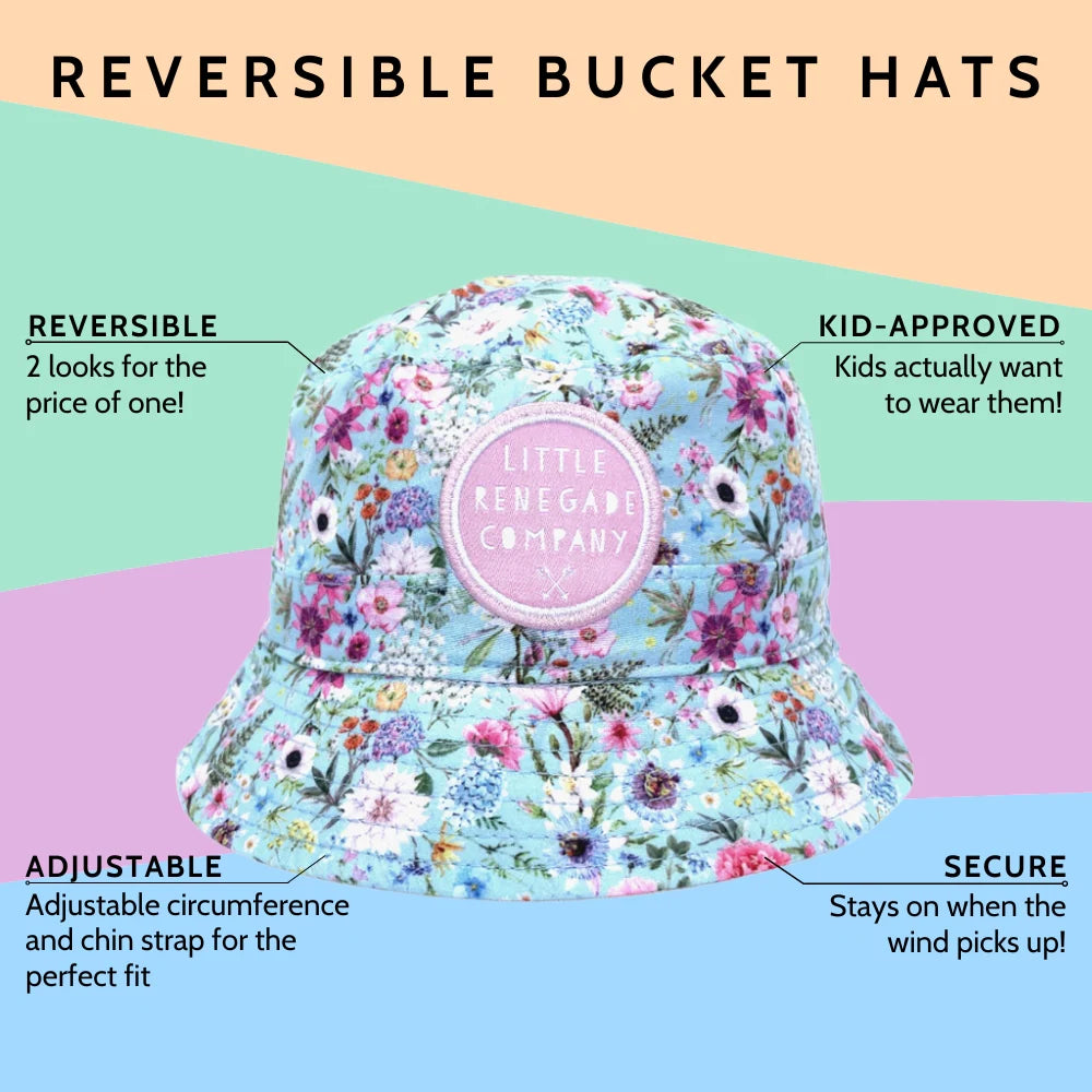 Reversible Bucket Hat Meadow