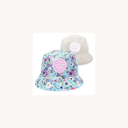 Little Renegade Company Reversible Bucket Hat Meadow | Aster & Ruby