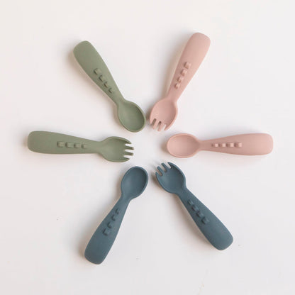 Silicone Comfy Grip Cutlery range colours