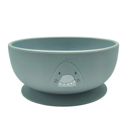 Silicone Suction Bowl Mr. Shark