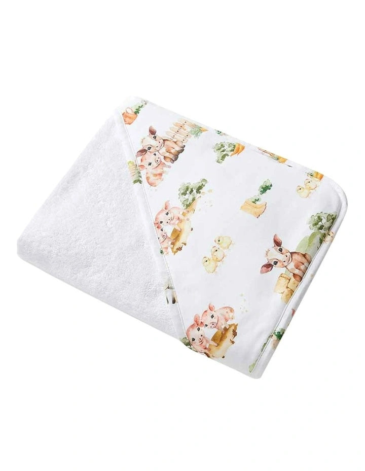 Farm Organic Hooded Baby Towel