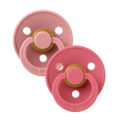 Colour Pacifier Round 2pk