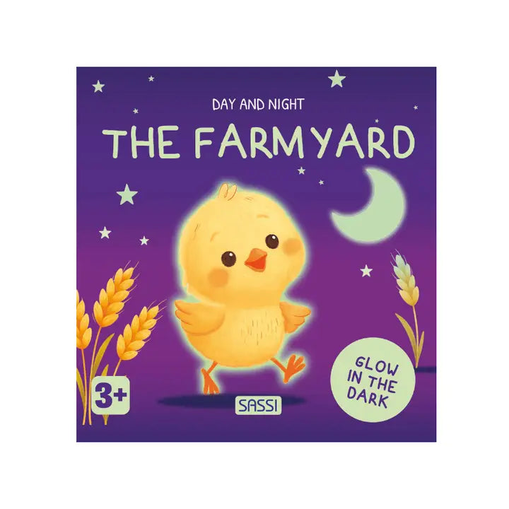 Board Book - Glow-in-The-Dark - the Farmyard