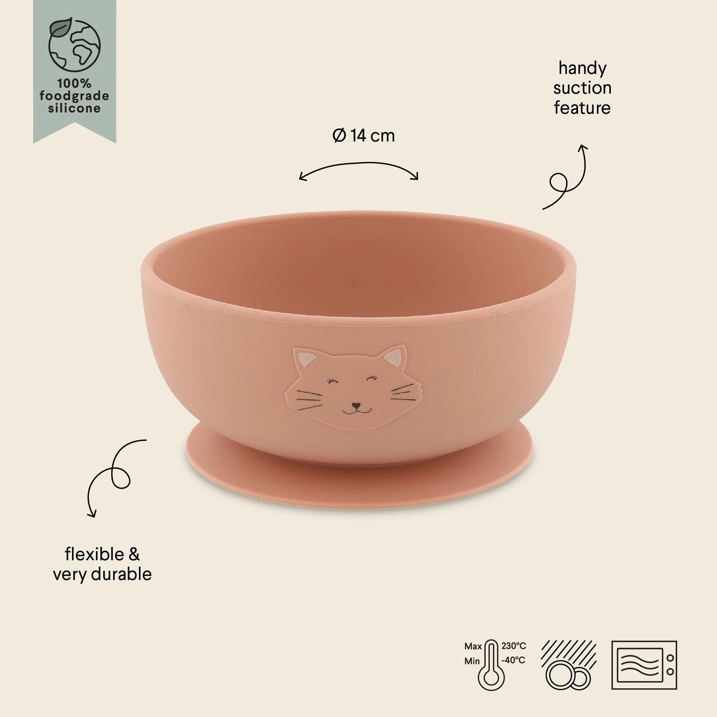 Silicone Suction Bowl Mr. Shark