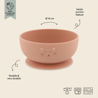 Silicone Suction Bowl Mr. Shark