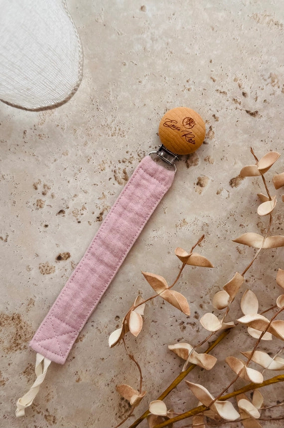 Cotton & Beech Wood Dummy Clip