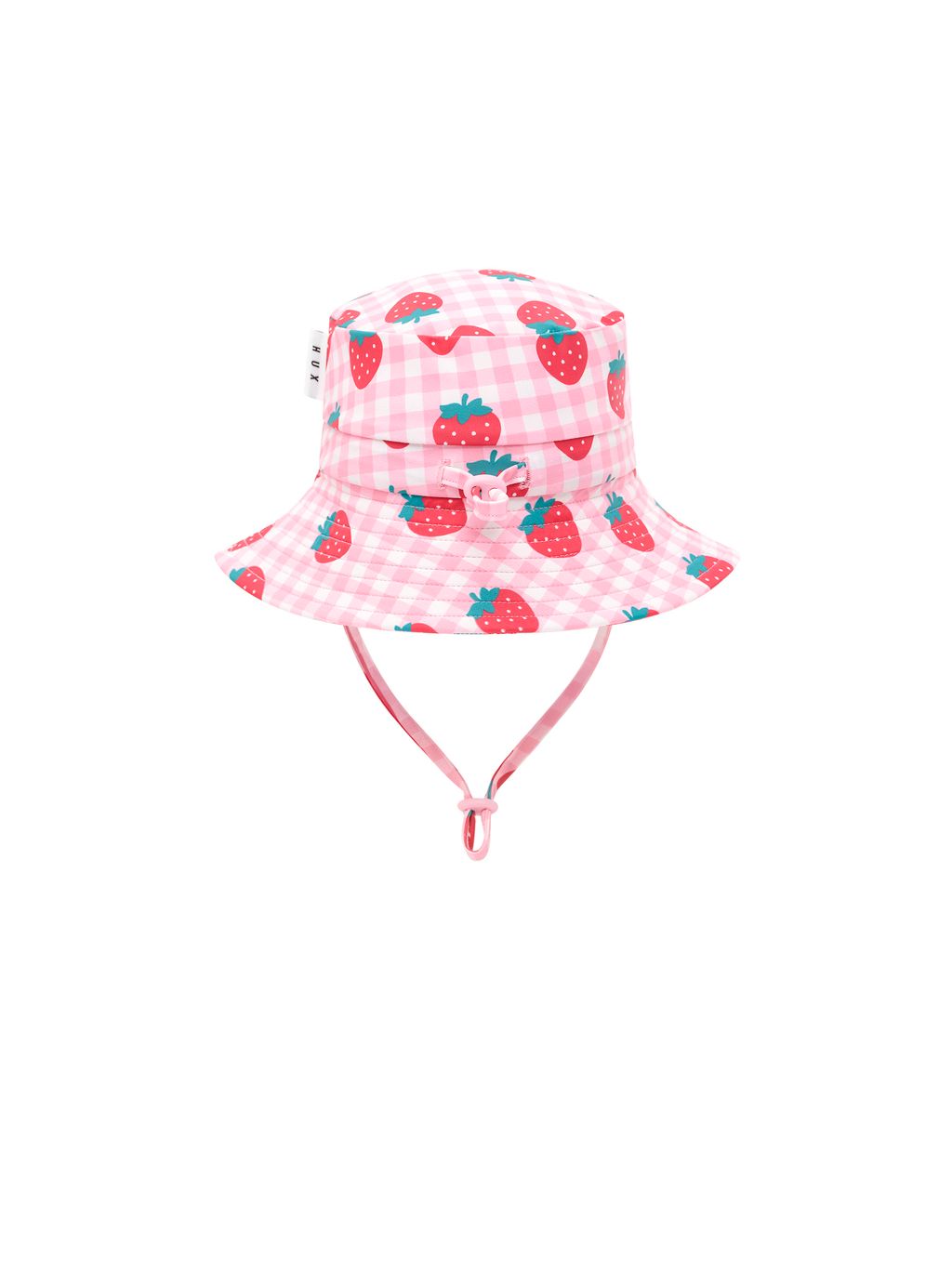 Strawberry Check Swimhat
