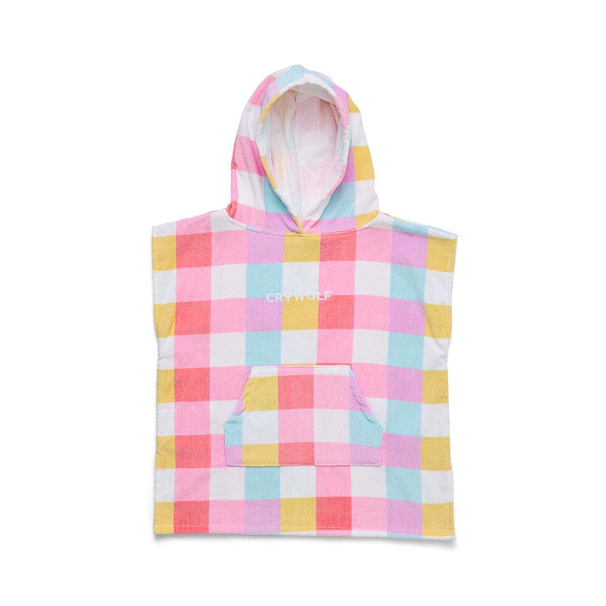 Hooded Towel Pop Gingham