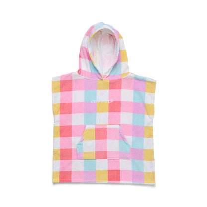 Hooded Towel Pop Gingham