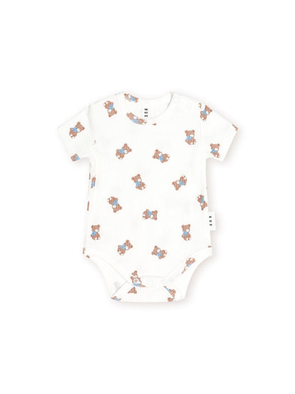 Tumbling Bow Hux Short Sleeve Bodysuit