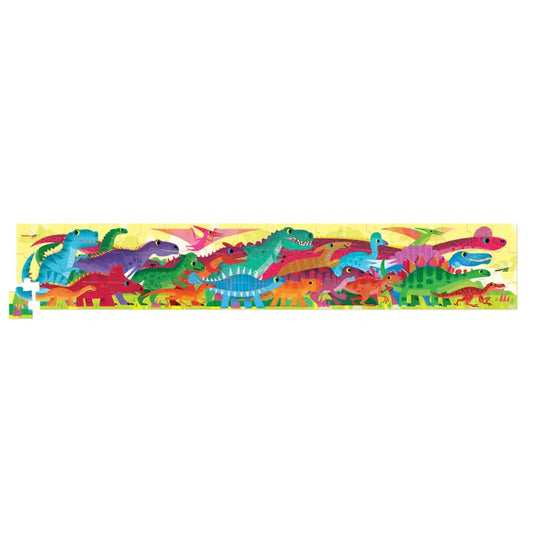 Super Duper Long Puzzle 60 Pc Dino World