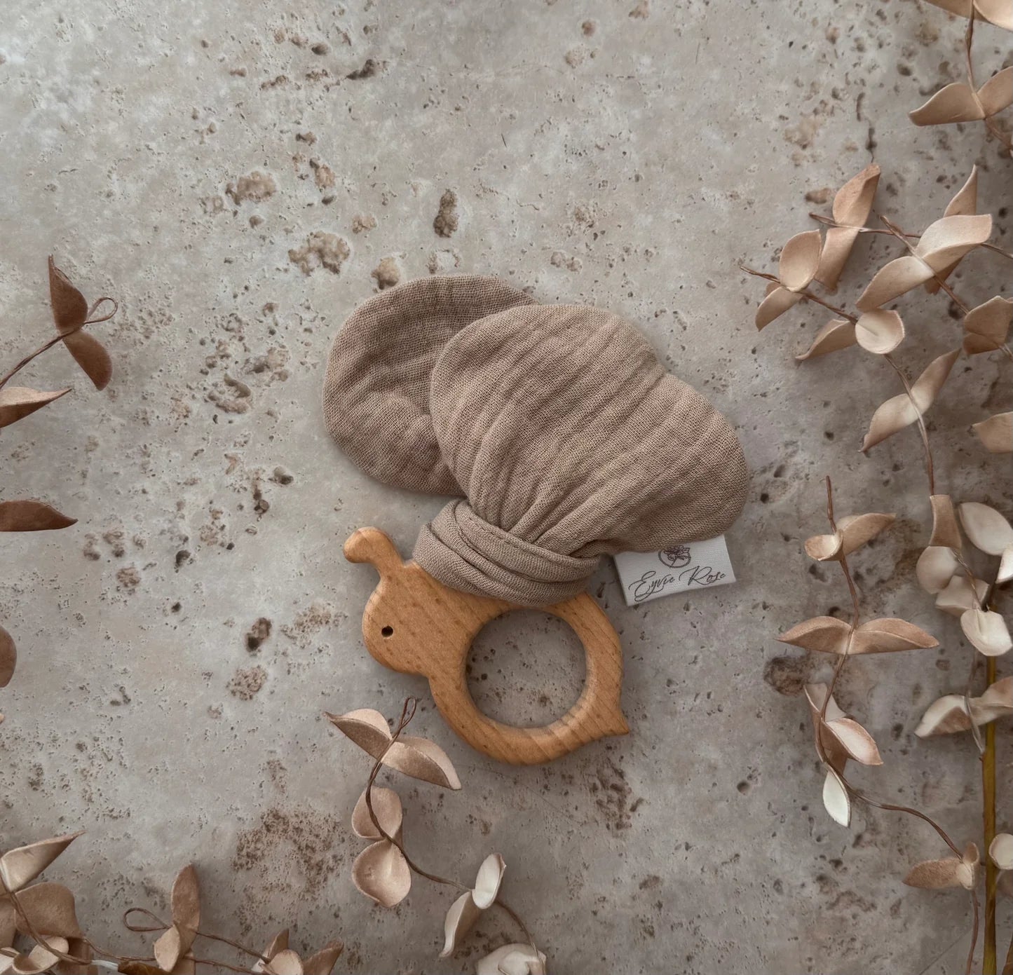 Butterfly Teether - Tawny