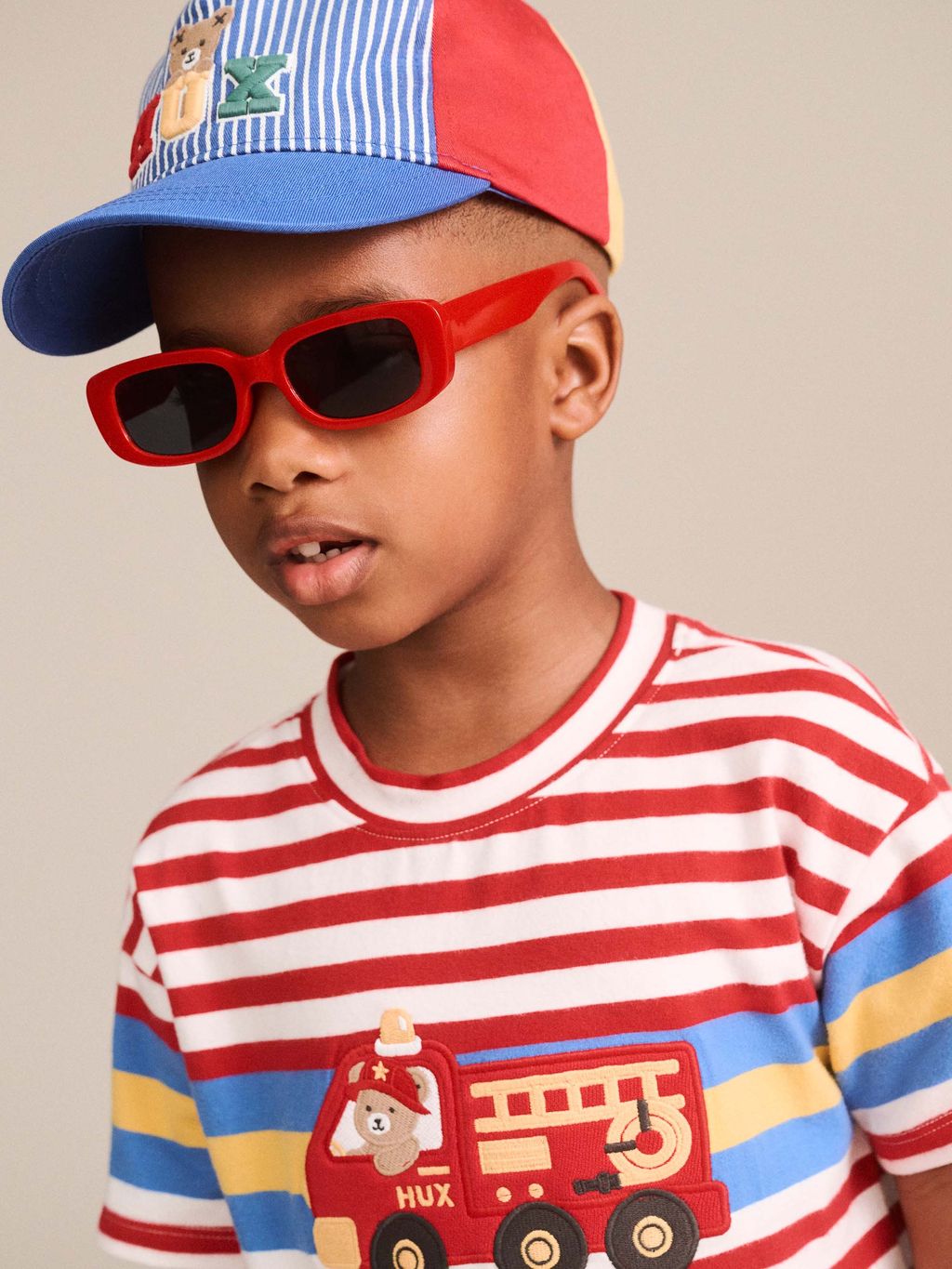 3D Hux Stripe Spliced Hat