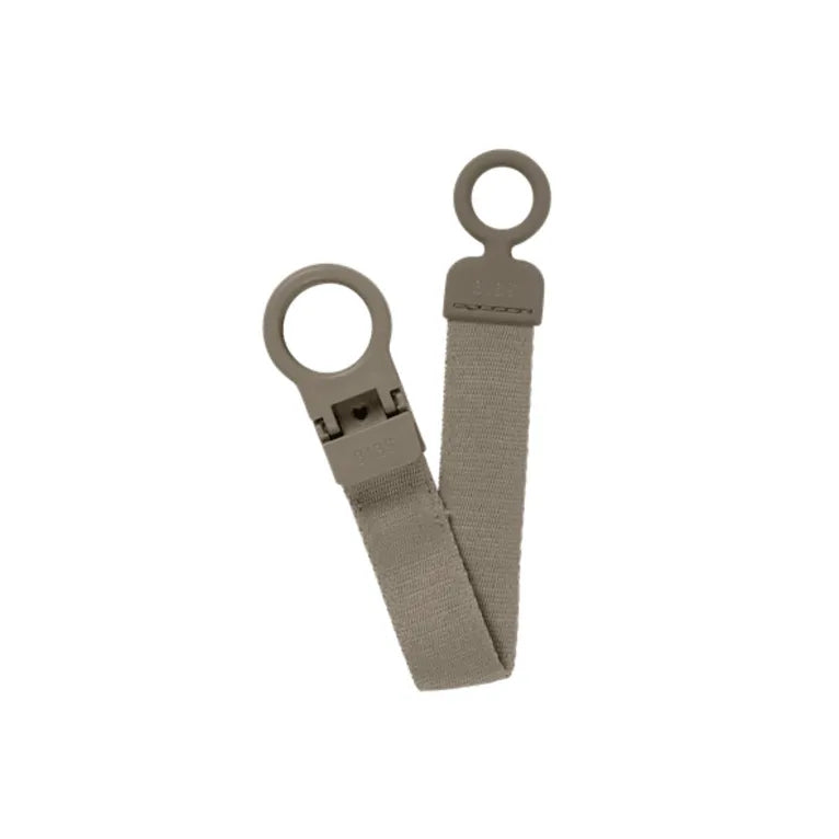Pacifier Clip Loop Dark Oak