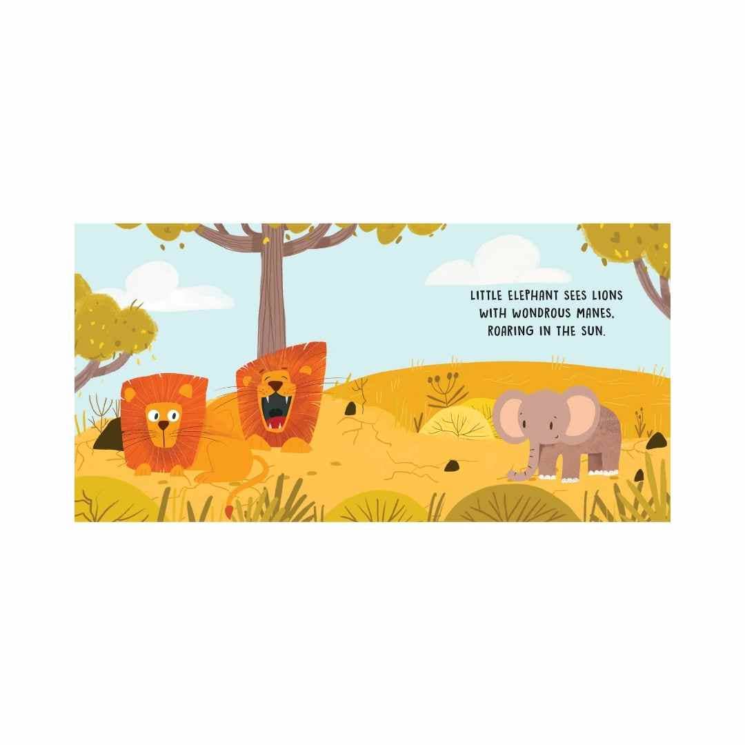 Sassi Junior Sweet Sound Stories The Savannah Board Book | Aster & Ruby