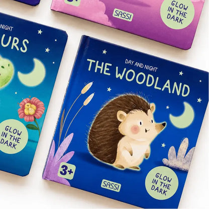 Board Book - Glow-in-The-Dark - the Woodland