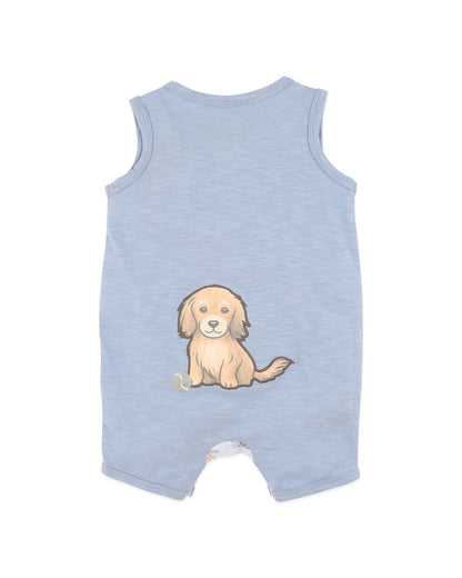 Max Print Puppy Romper