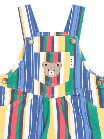 Variegated Stripe Shortall