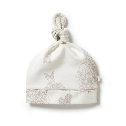 Organic Knot Hat Welcome to the World