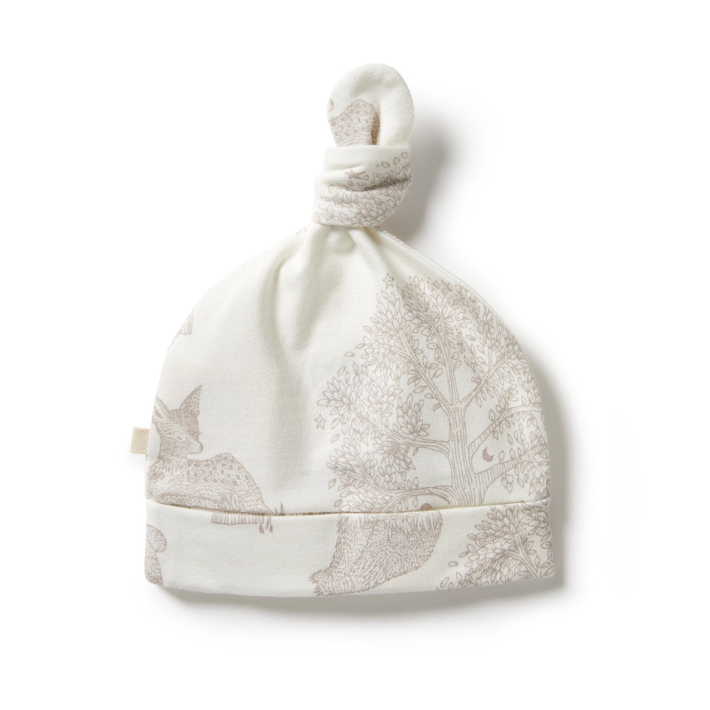 Organic Knot Hat Welcome to the World