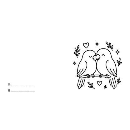 Colouring Book Square - Pets
