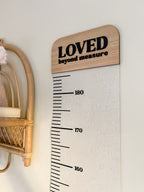 Height Chart Loved Beyond Measure