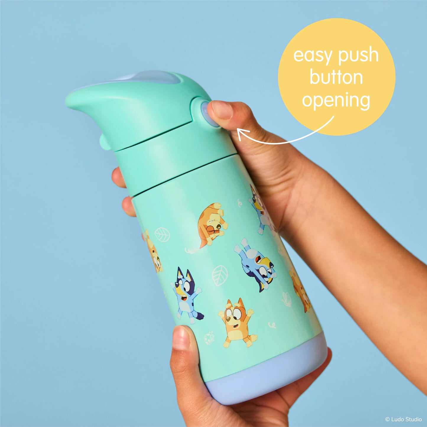Bluey Playtime 350mL Insulated Drink Bottle