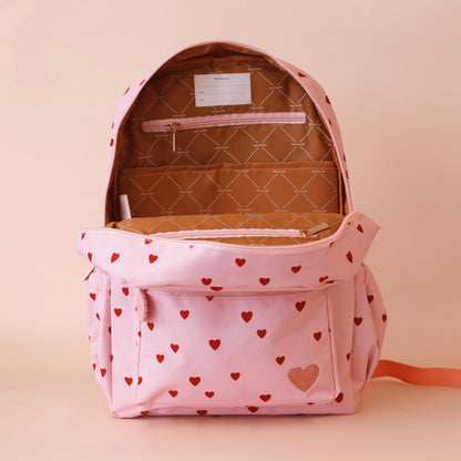 Fox & Fallow Little Hearts Backpack | Aster & Ruby