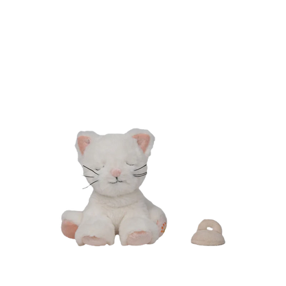Olli Ella Binky Kitten Kiki White | Aster & Ruby