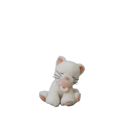 Olli Ella Binky Kitten Kiki White | Aster & Ruby