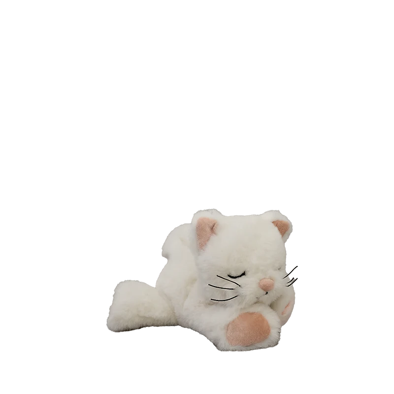 Olli Ella Binky Kitten Kiki White | Aster & Ruby