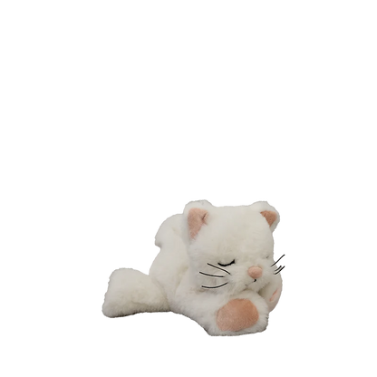 Olli Ella Binky Kitten Kiki White | Aster & Ruby