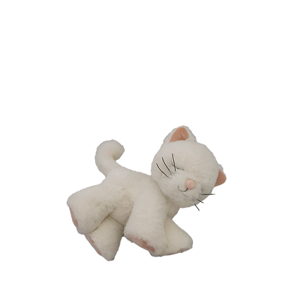 Olli Ella Binky Kitten Kiki White | Aster & Ruby