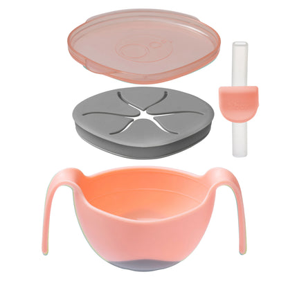 b.box Tutti Frutti Bowl & Straw | Aster & Ruby