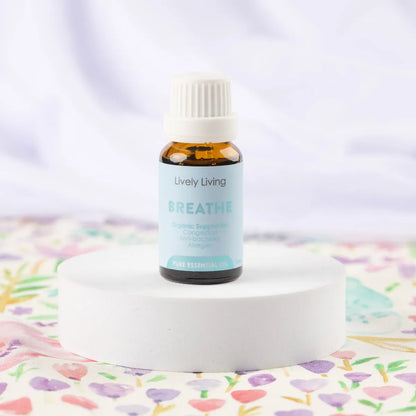 Lively Living Breathe 15ml Pure Essential Oil | Aster & Ruby